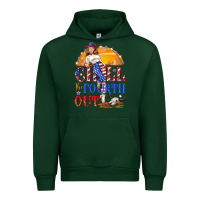 Forest Green Chill the fourth out 4th of july Urban Hoodie - NancyCooperArtShop