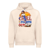 Sandshell Chill the fourth out 4th of july Urban Hoodie - NancyCooperArtShop