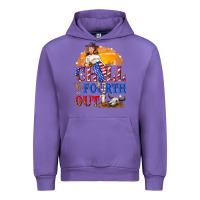 Tulip Chill the fourth out 4th of july Urban Hoodie - NancyCooperArtShop