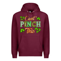 Burgundy saint patricks cant pınch this Premium Hoodie - Artiststas