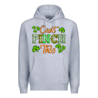 Heather Grey saint patricks cant pınch this Premium Hoodie - Artiststas