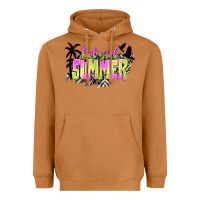 Meerkat hot girl summer with palms Heavyweight Hoodie - texasbilliewilder