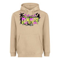 Mushroom hot girl summer with palms Heavyweight Hoodie - texasbilliewilder