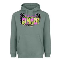 Sage hot girl summer with palms Heavyweight Hoodie - texasbilliewilder