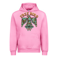 Fuchsia Pink free bird feathers thunderbird Urban Hoodie - BarkalooDesign