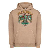 Pigment Burro free bird feathers thunderbird Urban Hoodie - BarkalooDesign