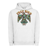 Pigment Lunar Rock free bird feathers thunderbird Urban Hoodie - BarkalooDesign