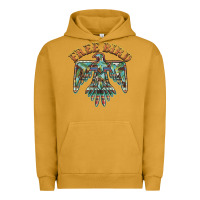 Pigment Peanut Butter free bird feathers thunderbird Urban Hoodie - BarkalooDesign