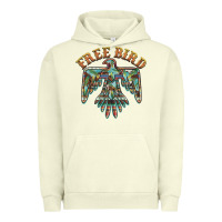 Pigment Pistachio free bird feathers thunderbird Urban Hoodie - BarkalooDesign