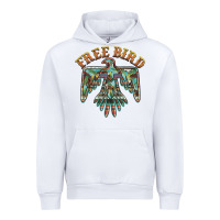 White free bird feathers thunderbird Urban Hoodie - BarkalooDesign