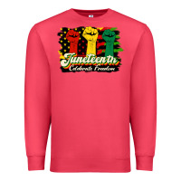 Cardinal juneteenth celebrate freedom Premium Sweatshirt - HRA Design Shop