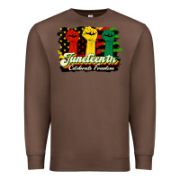 Chestnut juneteenth celebrate freedom Premium Sweatshirt - HRA Design Shop