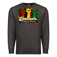 Smoke juneteenth celebrate freedom Premium Sweatshirt - HRA Design Shop