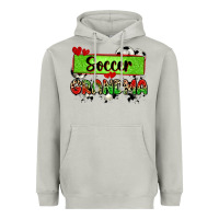 Moon Dust soccer grandma with leopard Heavyweight Hoodie - Zillion Design Studio