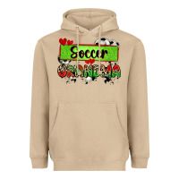 Mushroom soccer grandma with leopard Heavyweight Hoodie - Zillion Design Studio