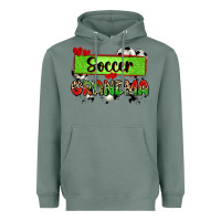 Sage soccer grandma with leopard Heavyweight Hoodie - Zillion Design Studio