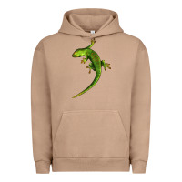 Pigment Burro Green Lizard Illustrations Urban Hoodie - LillyAllenDesigns