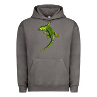 Pigment Tornado Green Lizard Illustrations Urban Hoodie - LillyAllenDesigns