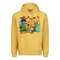 Antique Gold here for the snacks Premium Hoodie - AdoDesignShop