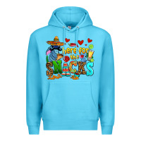 Ocean Blue here for the snacks Premium Hoodie - AdoDesignShop