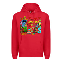 Red here for the snacks Premium Hoodie - AdoDesignShop