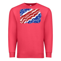 Cardinal Patriotic tie dye background 4th of july Premium Sweatshirt - CowGirlArtShop