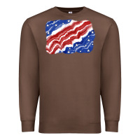 Patriotic Tie Dye Background 4th Of July Premium Sweatshirt | Teevron