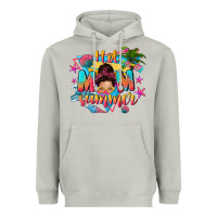 Moon Dust hot mom summer with messy bun Heavyweight Hoodie - texasbilliewilder