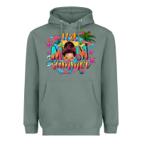 Sage hot mom summer with messy bun Heavyweight Hoodie - texasbilliewilder
