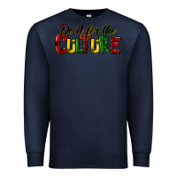 Navy do it for the culture juneteenth Premium Sweatshirt - HRA Design Shop