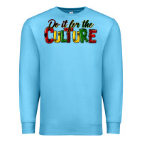 Ocean Blue do it for the culture juneteenth Premium Sweatshirt - HRA Design Shop