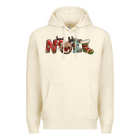 Sandshell noel with sock and reindeer Premium Hoodie - AdoDesignShop