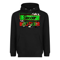 Black soccer brother Heavyweight Hoodie - Zillion Design Studio