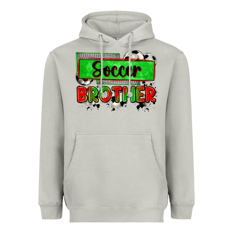 Soccer Brother Heavyweight Hoodie by Zillion Design Studio | Teevron