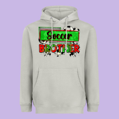 Soccer Brother Heavyweight Hoodie Designed By Zillion Design Studio