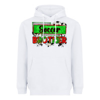 White soccer brother Heavyweight Hoodie - Zillion Design Studio