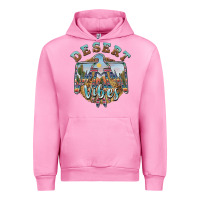 Fuchsia Pink desert vibes thunderbird Urban Hoodie - BarkalooDesign