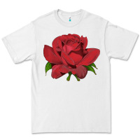 White Oklahoma Rose Illustrations Premium Tee - LillyAllenDesigns