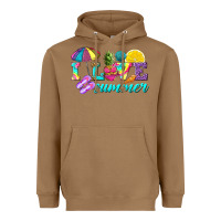Toasted Coconut i love summer Heavyweight Hoodie - texasbilliewilder