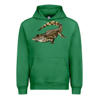 Emerald crocodile Urban Hoodie - LillyAllenDesigns