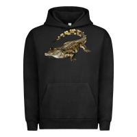 Pigment Black crocodile Urban Hoodie - LillyAllenDesigns