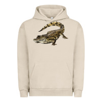 Pigment French Oak crocodile Urban Hoodie - LillyAllenDesigns