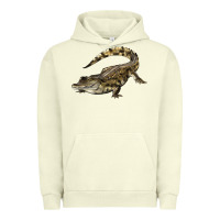 Pigment Pistachio crocodile Urban Hoodie - LillyAllenDesigns