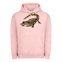 Pigment Salmon crocodile Urban Hoodie - LillyAllenDesigns