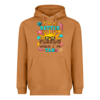Meerkat i m a better person when i m tan Heavyweight Hoodie - texasbilliewilder