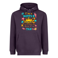 Plum i m a better person when i m tan Heavyweight Hoodie - texasbilliewilder