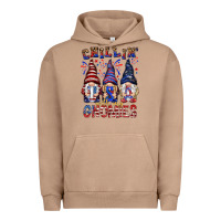 Pigment Burro Chilling with my gnomies with usa Urban Hoodie - NancyCooperArtShop