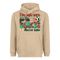 Mushroom i'm just here for the snacks #soccer sister Heavyweight Hoodie - Zillion Design Studio