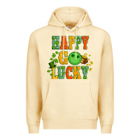 Pina Colada happy go lucky  with coin and shamrock Premium Hoodie - Artiststas