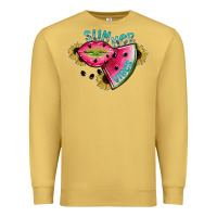 Antique Gold summer vibes Premium Sweatshirt - SublimationCraftShop
